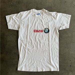 BMW White vintage T-Shirt